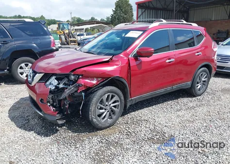 2016 Nissan Rogue Sl from USA, damaged, VIN 5N1AT2MTXGC867762